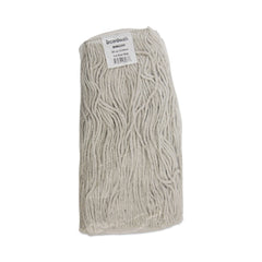 Boardwalk 20 oz. Premium Cut-End Cotton Wet Mop Heads - White (12/Carton)