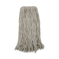 Boardwalk 20 oz. Premium Cut-End Cotton Wet Mop Heads - White (12/Carton)