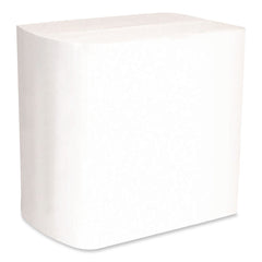 Boardwalk 6.3 in. x 8.5 in. 1-Ply Interfold Napkins - White (12/Carton)