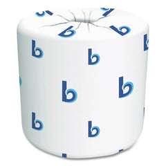 Boardwalk 2-Ply Septic Safe 125 ft. Roll Length Toilet Tissue - White (96/Carton)