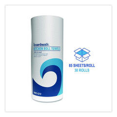 Boardwalk 4513 11 in. x 9 in. 2-Ply Kitchen Roll Towel - White (30/Carton)