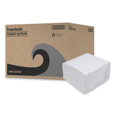 Boardwalk 17 in. x 17 in. 1-Ply Dinner Napkin - White (3000/Carton)
