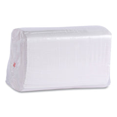 Boardwalk 15 in. x 17 in. 2-Ply 1/8-Fold Dinner Napkins - White (10/Carton)