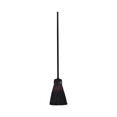 Boardwalk 54 in. Wood Handle Maid Broom with Plastic Bristles (1 Dozen)