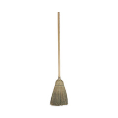 Boardwalk 12/Carton 56 in. Warehouse Broom, Corn Fiber Bristles - Natural