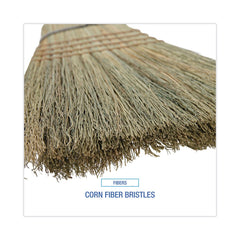 Boardwalk 56 in. Warehouse Broom with Corn Fiber Bristles - Natural