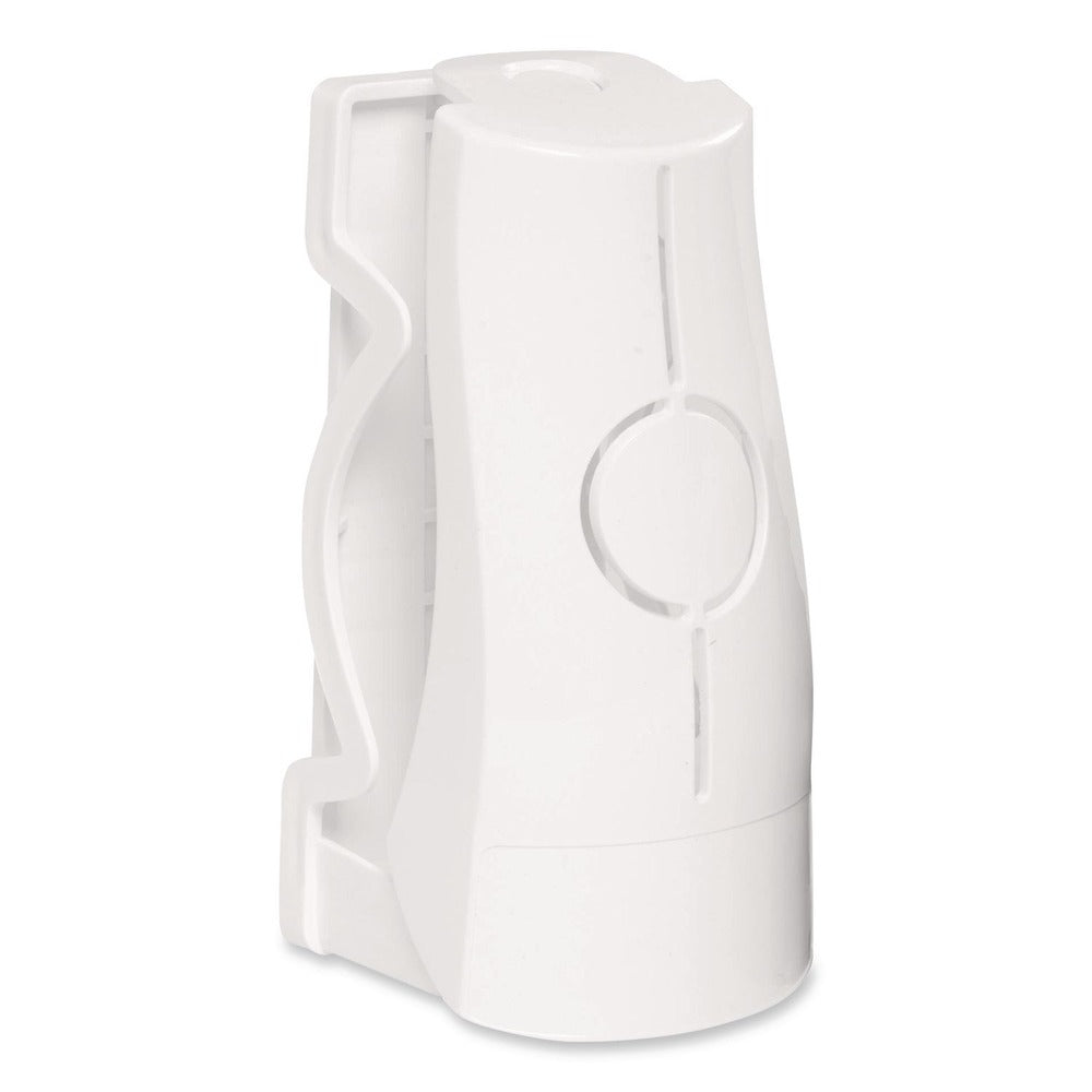 Boardwalk 2.62 in. x 2.75 in. x 5.5 in. Solid Air Freshener Dispenser - White