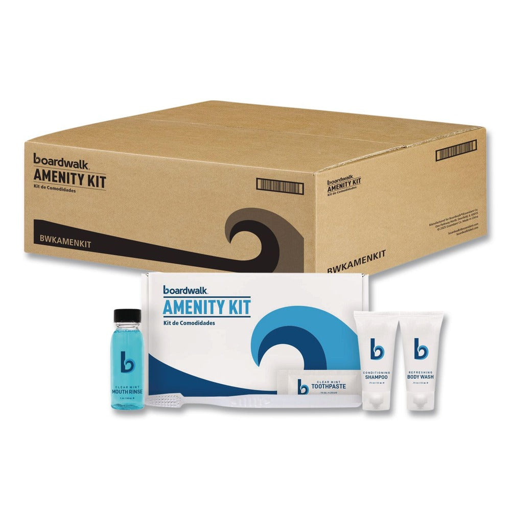 Boardwalk Amenities Kit - Green Tea Lemongrass (12/Carton)