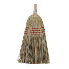 Boardwalk Medium Blue Cotton/Rayon/Synthetic Head and 60 in. Natural/Yellow Wood/Metal Handle Cleaning Kit (1-Kit)