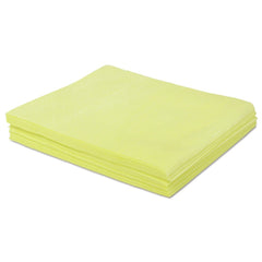 Boardwalk 18 in. x 24 in. Dust Cloths - Yellow (50/Bag, 10 Bags/Carton)