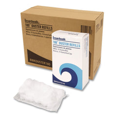 Boardwalk 180 Degree Soft Fluffy Fibers Duster Refills - White (4-Boxes/Carton)