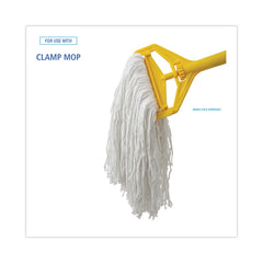 Boardwalk Cut-End Rayon Wet Mop Heads - White (12/Carton)