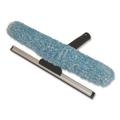 Boardwalk 12 in. Wide Blade Window Washer and Squeegee Combo - Black