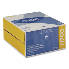 Georgia-Pacific 13 in. x 24 in. H700 Disposable Foodservice Towel - Unscented, Green/White (150/Carton)