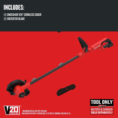 Factory Reconditioned Craftsman V20 Brushed Lithium-Ion Cordless Edger (Tool Only)