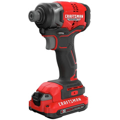 Factory Reconditioned Craftsman V20 BRUSHLESS RP Lithium-Ion 1/4 in. Cordless Impact Driver Kit (1.5 Ah)