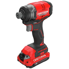 Factory Reconditioned Craftsman V20 BRUSHLESS RP Lithium-Ion 1/4 in. Cordless Impact Driver Kit (1.5 Ah)