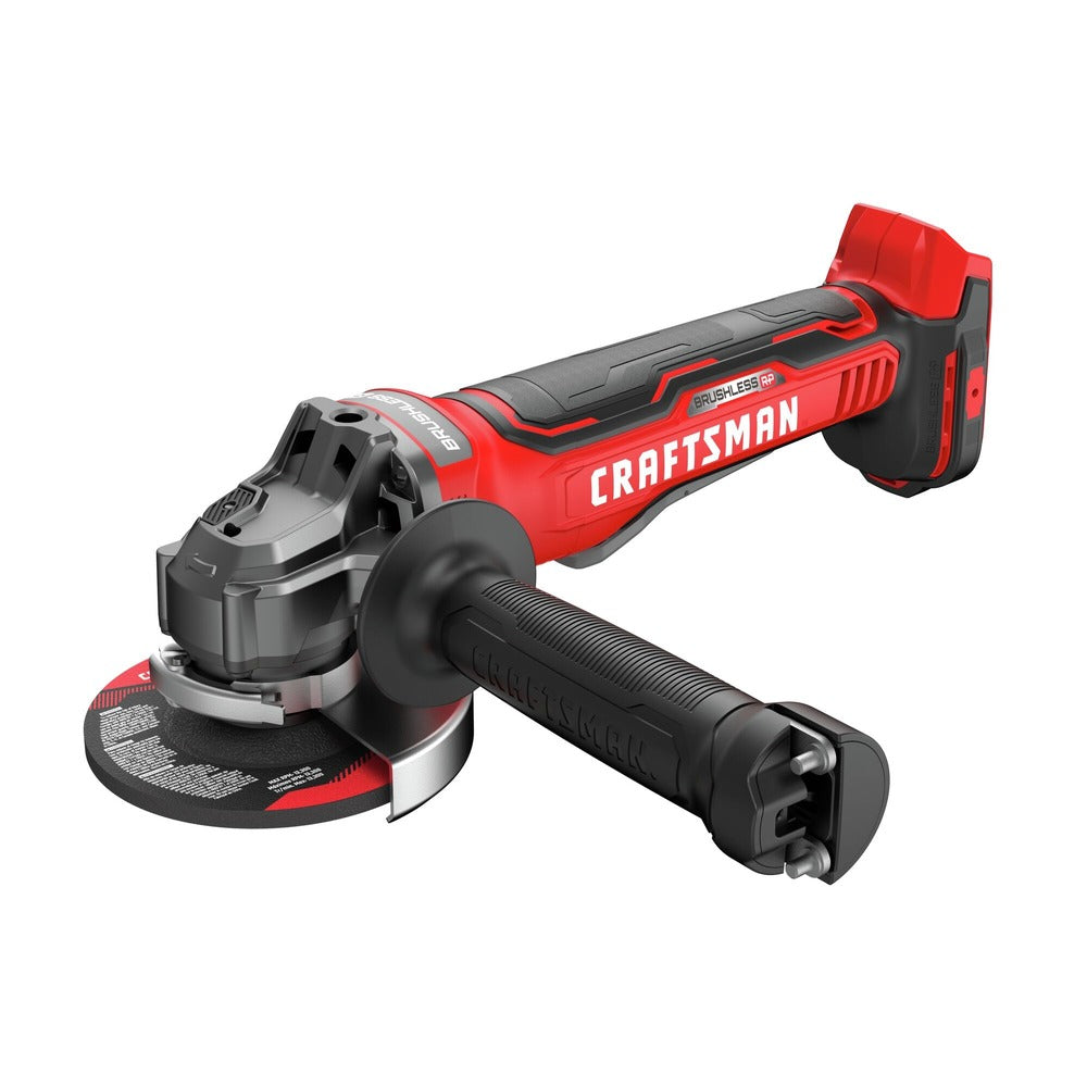 Factory Reconditioned Craftsman V20 BRUSHLESS RP Lithium-Ion 4-1/2 in. Cordless Small Angle Grinder (Tool Only)