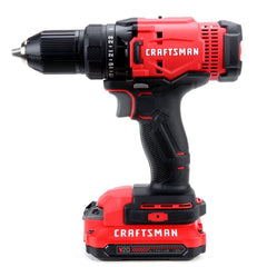 Factory Reconditioned Craftsman 20V Variable Speed Lithium-Ion 1/2 in. Cordless Drill Driver and 1/4 in. Impact Driver Combo Kit with 2 Batteries (1.3 Ah)