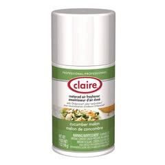 Claire 7 oz. Aerosol Spray Metered Air Freshener - Cucumber Melon Scent (12/Carton)