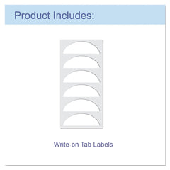 C-Line 1.63 in. Expansion 7 Sections Cord/Hook Closure 1/6-Cut Tabs Letter Size Expanding Files - Blue
