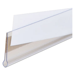C-Line 0.5 in. x 3 in. Top Load Self-Adhesive Label Holders - Clear (50/Pack)