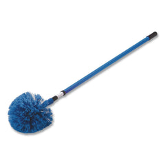 Carlisle 1 in. x 34 in. Metal Telescopic Handle - Blue (12/Carton)