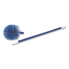 Carlisle 1 in. x 34 in. Metal Telescopic Handle - Blue (12/Carton)