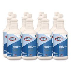 Clorox 30613 32 oz. Fresh Scent Bleach Cream Cleanser (8/Carton)