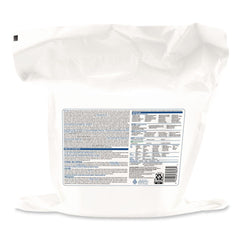 Clorox Healthcare 12 in. x 11 in. Hydrogen Peroxide Cleaner Disinfectant Wipes - Unscented White (2/Carton)