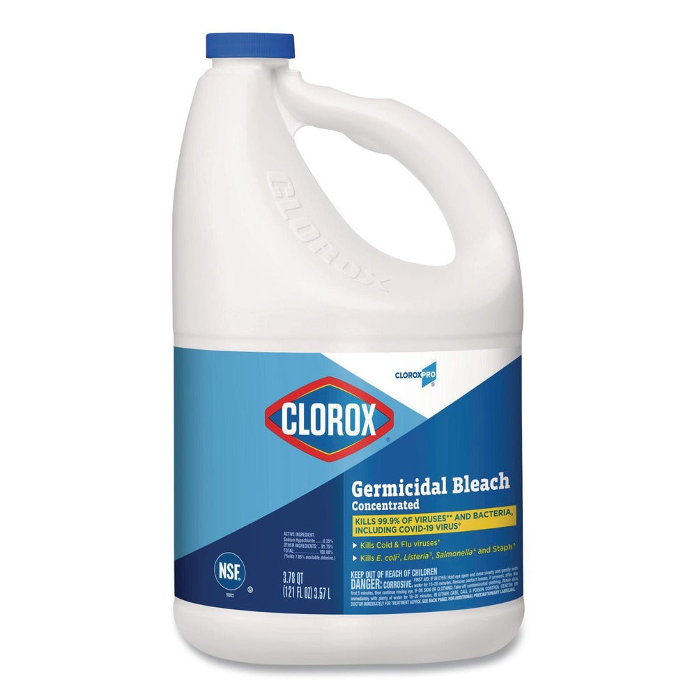 Clorox 121 oz. Bottle Concentrated Germicidal Bleach - Regular