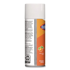 Clorox 31043 14 oz. Citrus 4-in-1 Disinfectant and Sanitizer Aerosol Spray (12/Carton)