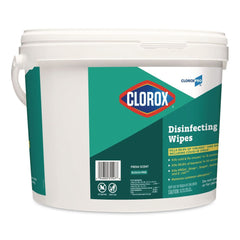 Clorox 1 Ply 7 in. x 8 in. Fresh Scent Disinfecting Wipes - White (1/Carton)
