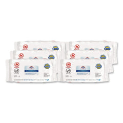 Clorox Healthcare 32621 6.75 in. x 9 in. 1-Ply Bleach Germicidal Disinfectant Wipes - Unscented/White (6/Carton)