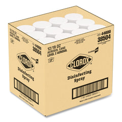 Clorox 38504 19 oz. Fresh Aerosol Disinfecting Spray (12/Carton)