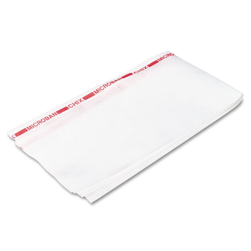 Chix 13 in. x 24 in. Reusable Fabric Food Service Towels - White (150/Carton)