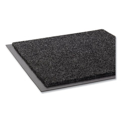 Crown EcoStep 48 in. x 96 in. Rectangular Wiper Mat - Charcoal