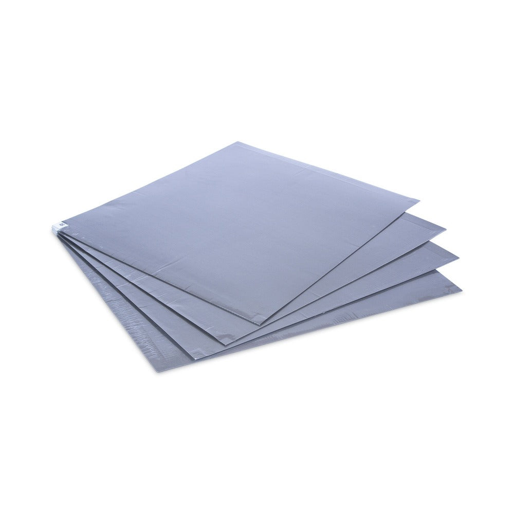 Crown 30 in. x 24 in. Walk-N-Clean Dirt Grabber Mat Refill - Gray (4/Carton)