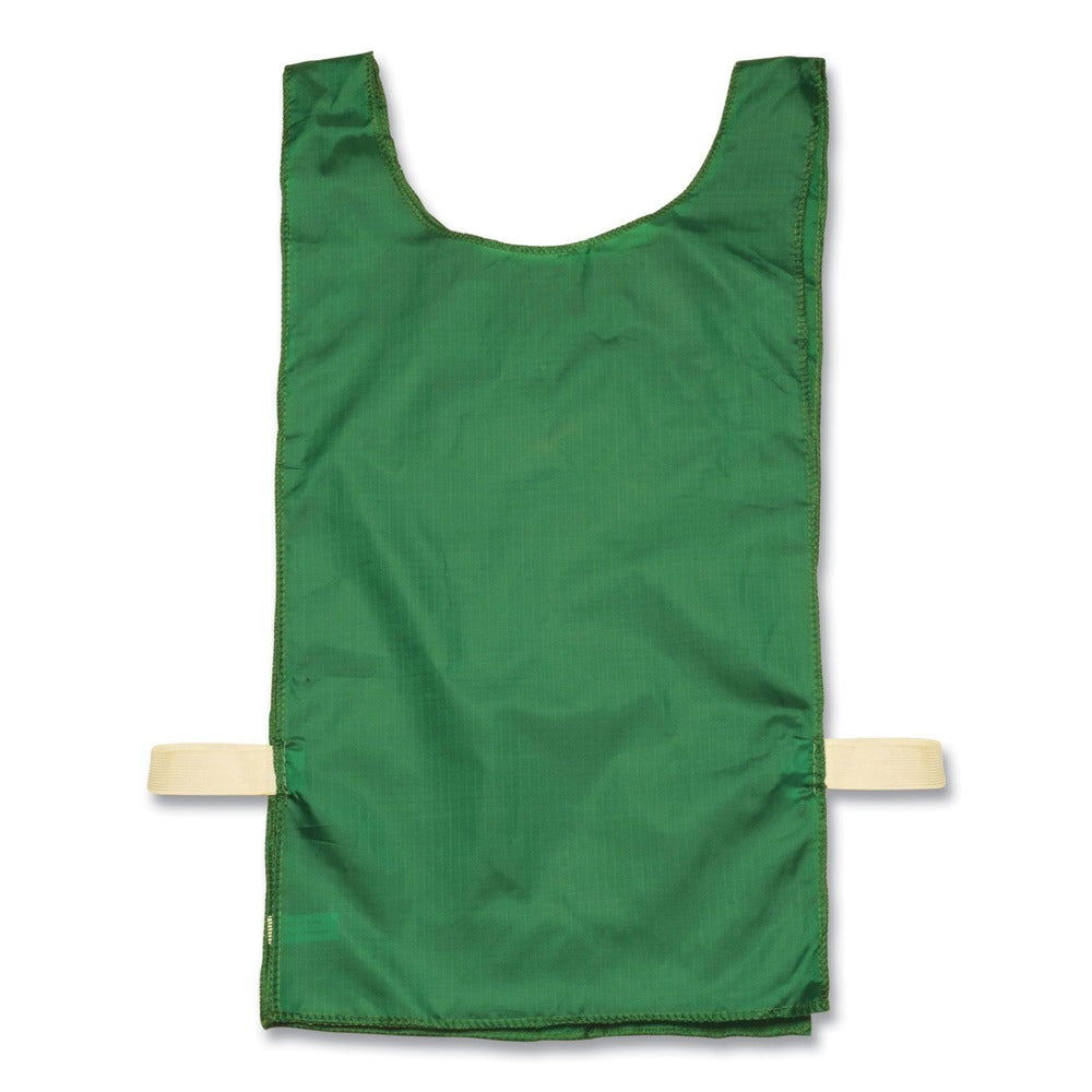 Champion Sports Heavyweight Nylon Pinnies - One Size, Green (1 Dozen)