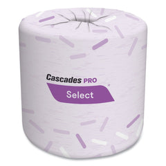 Cascades PRO 2-Ply Septic Safe Select Standard Bath Tissue - White (80 Rolls/Carton)