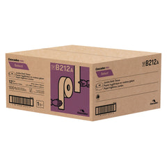 Cascades PRO 3.3 in. x 2000 ft. 1-Ply Septic-Safe Select Jumbo Bath Tissue - White (12 Rolls/Carton)
