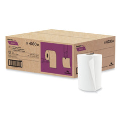 Cascades PRO 7.88 in. x 350 ft. 1-Ply Select Roll Paper Towels - White (12 Rolls/Carton)