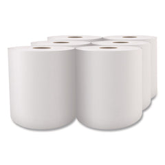 Cascades PRO 7.9 in. x 800 ft. 1-Ply Select Roll Paper Towels - White (6 Rolls/Carton)