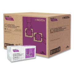Cascades PRO 12 in. x 12 in. 1 Ply Select Luncheon Napkins - White (6000/Carton)