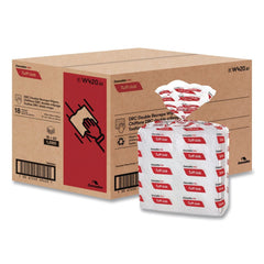 Cascades PRO W420 12 in. x 13 in. Tuff-Job S400 DRC Medium Wipers - White (18 Packs/Carton)