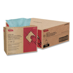 Cascades PRO 9.75 in. x 16.75 in. Tuff-Job S700 High Performance Wipers - Blue (6 Boxes/Carton)