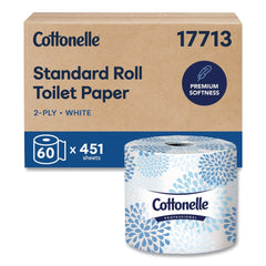 Cottonelle 2-Ply Septic Safe Bathroom Tissue for Business - White (60/Carton)