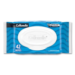 Cottonelle 44932 Fresh Care 3.75 in. x 5.5 in. 1-Ply Flushable Cleansing Cloths - White