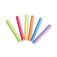 Crayola 3 in. x 0.38 in. Diameter Chalk - 6 Assorted Colors (12/Box)