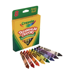 Crayola Triangular Crayons (8/Box)